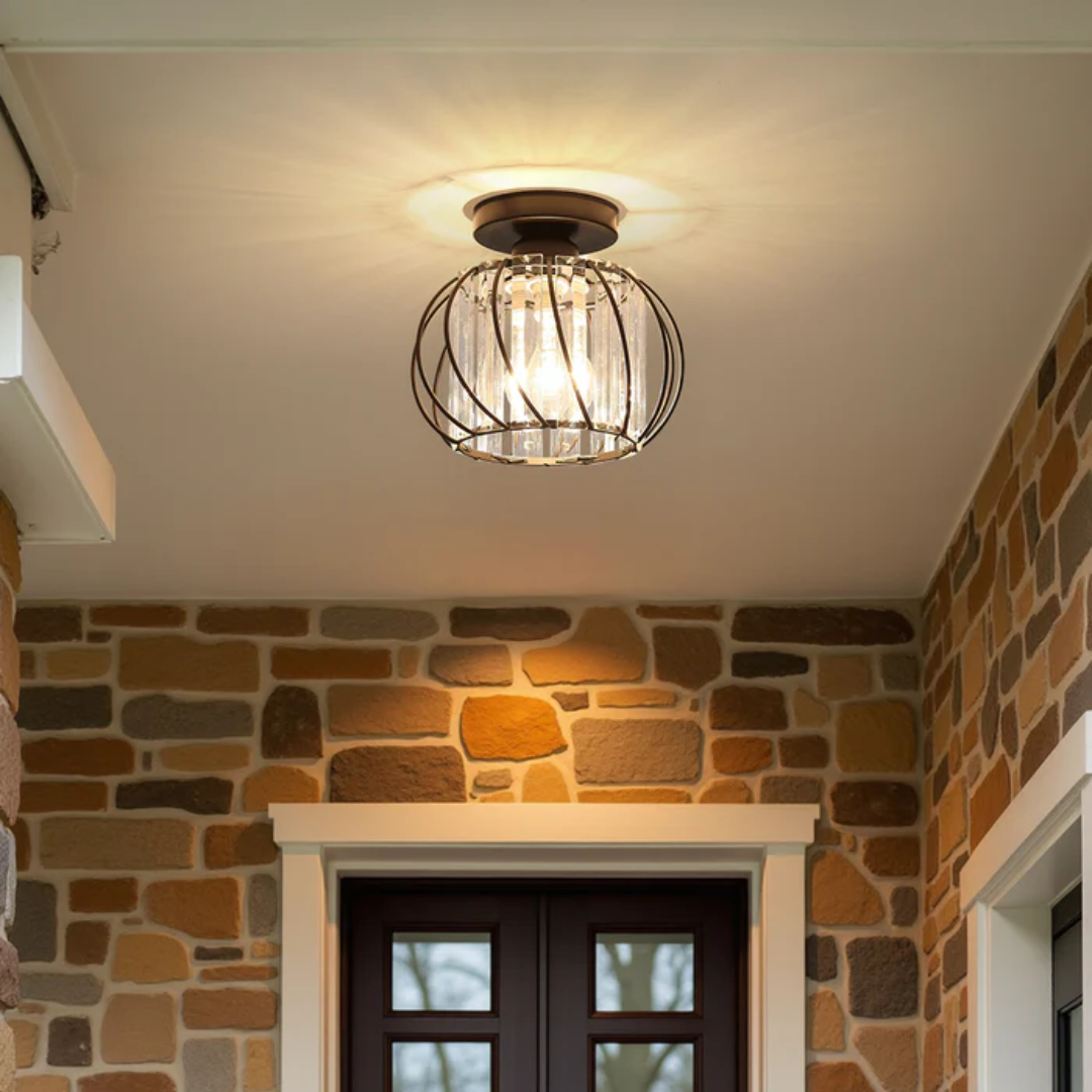BowLift | Modern Glass Ceiling Lamp