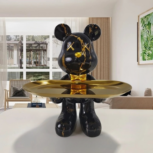 BowLift | BearServe - Bear Sculpture with Tray