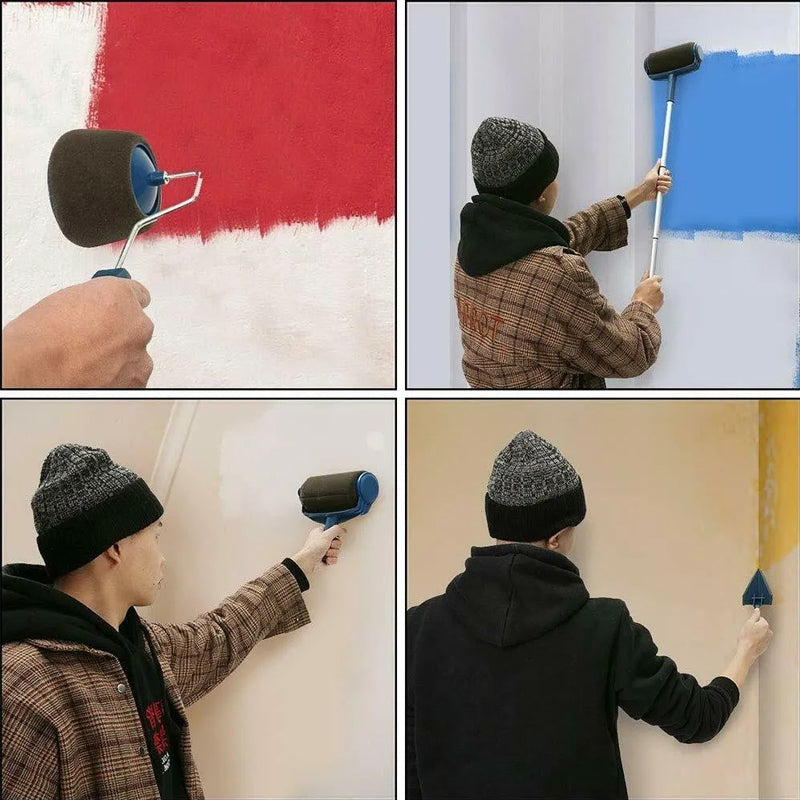Color roller brush handle tool | Bowlift