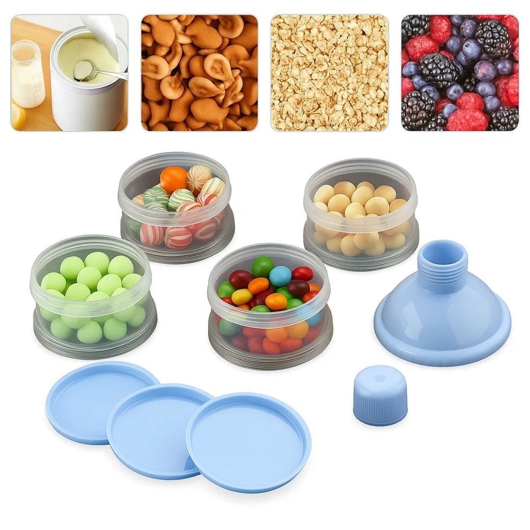 Spill-Proof – Airtight & Stackable – Hygienic Storage – Travel Ready – Quick Night-Feed Solution Bowlift