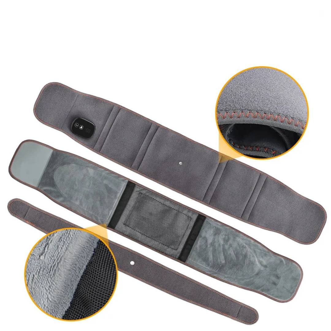 ThermaRelief Heated Belt for Back Pain | Red Light Therapy - Adjustable Belt - Relieves Back Pain - Relieves Muscle Tension - Improves Circulation Bowlift