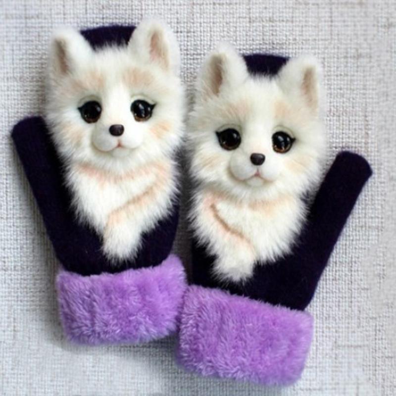 BowLift | Cute Winter Animal Gloves