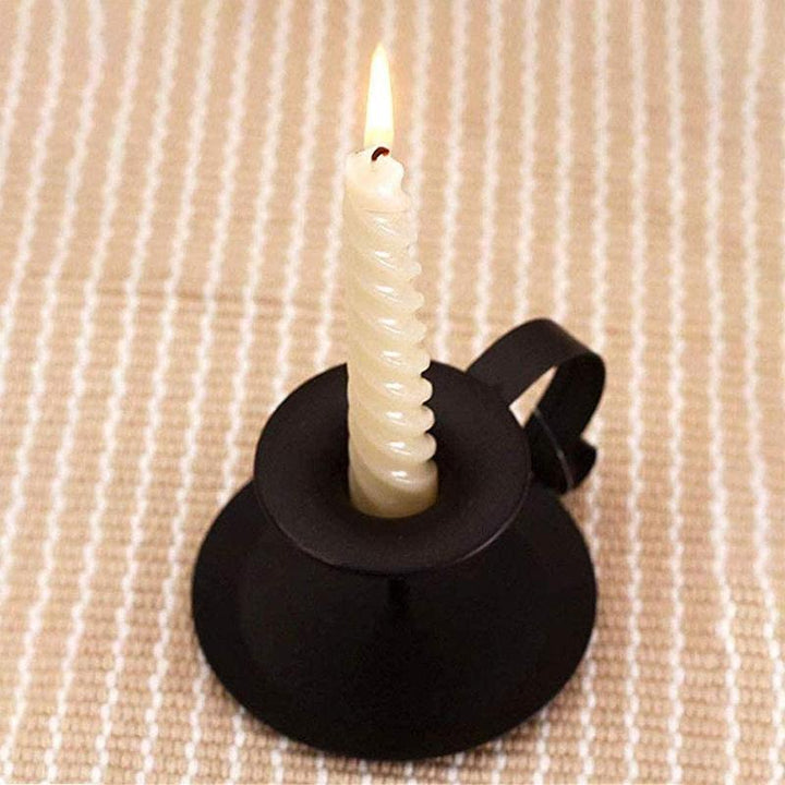 BowLift | Wrought Iron Candle Holder