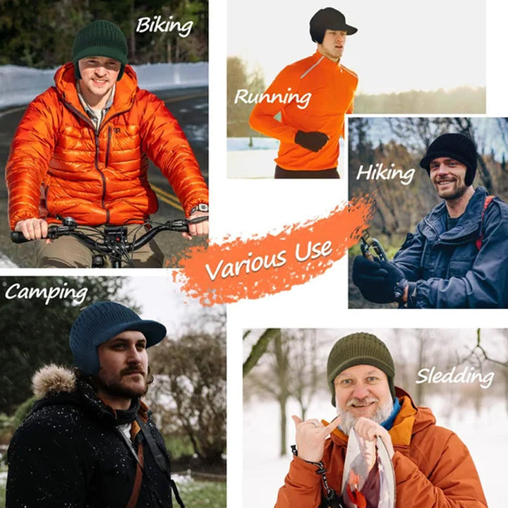 BowLift | Outdoor Riding Elastic Warm Ear Protection Knitted Hat