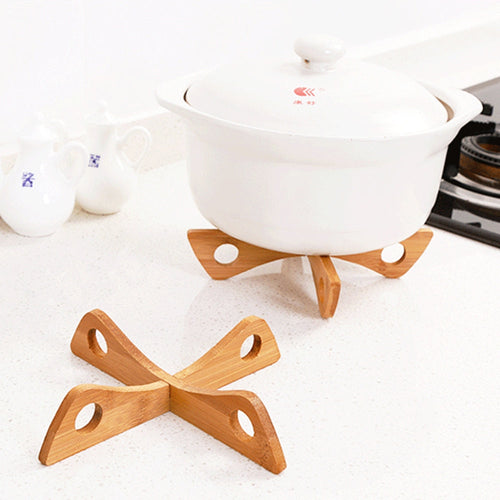 BowLift | Bamboo Pot Stand & Steam Rack