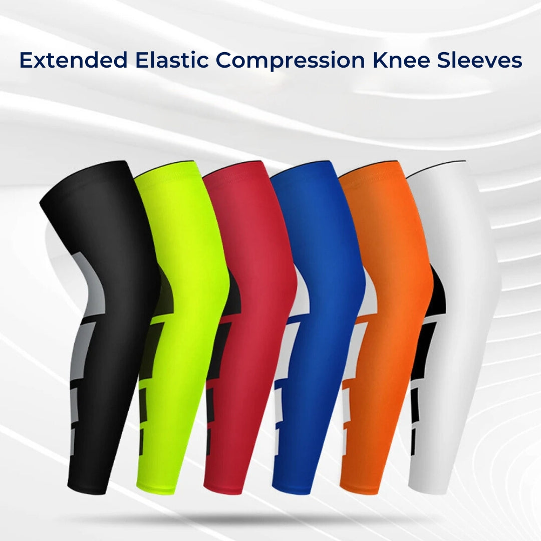 LegVital Full-Leg Compression Sleeve for Optimized Blood Circulation, Muscle Support, and Fast Recovery for Athletes and Versatile Use Bowlift