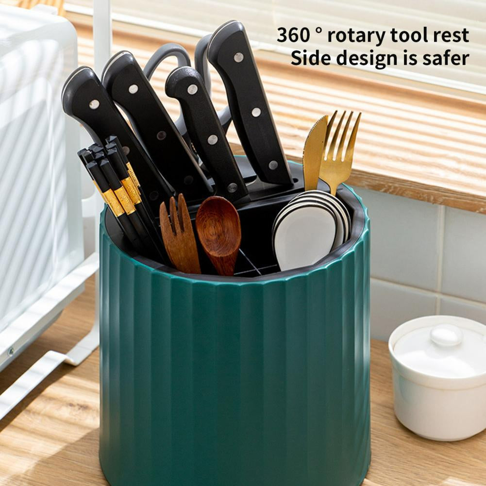 BowLift | Easy Storage Cylinder Kitchen Silverware Holder