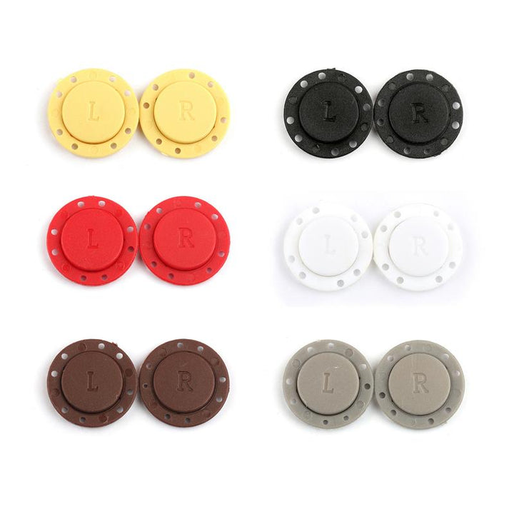 BowLift | High-quality invisible plastic magnetic closure, 5 pieces