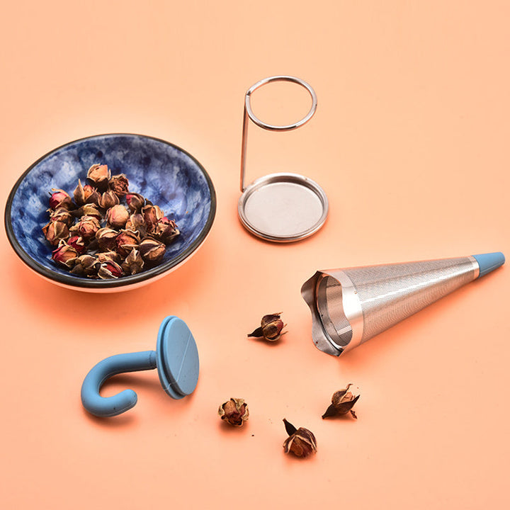 BowLift | Stainless Steel Tea Strainer Umbrella
