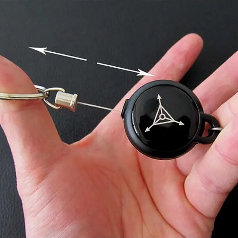 BowLift | Keychain with retractable wire cable