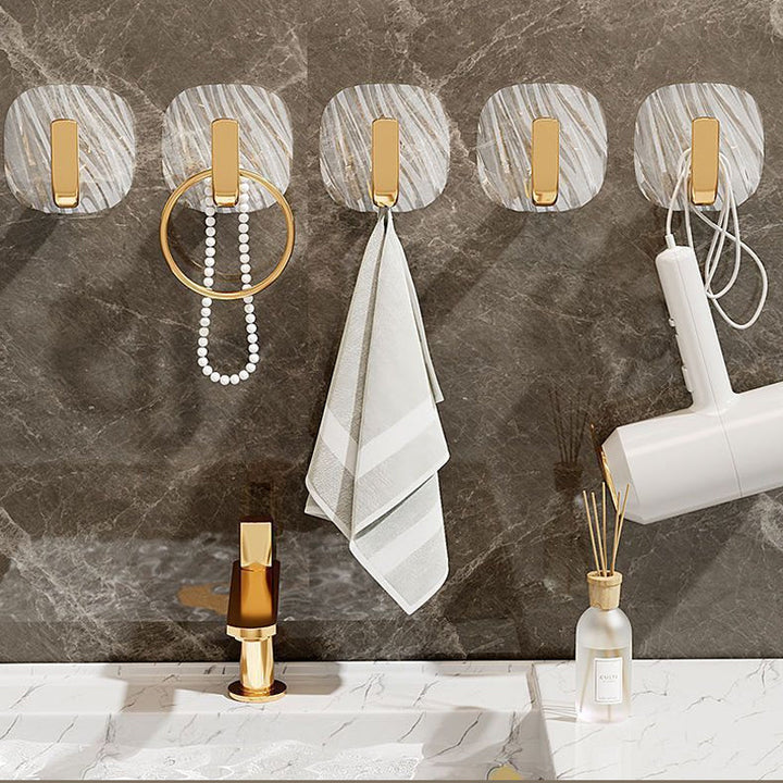 Transparent Acrylic Adhesive Wall Hook Exquisite Punch-Free Hook | Bowlift