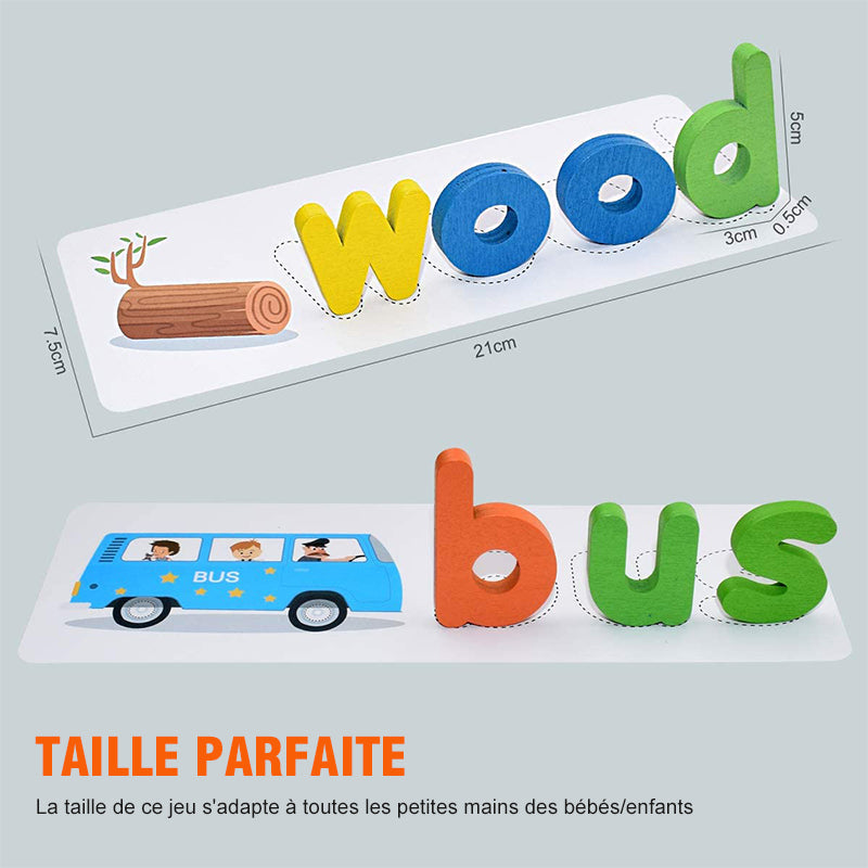 Letter recognition spelling game | Bowlift