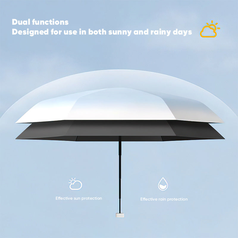 BowLift | Mini Travel Size Rain Sun Umbrella