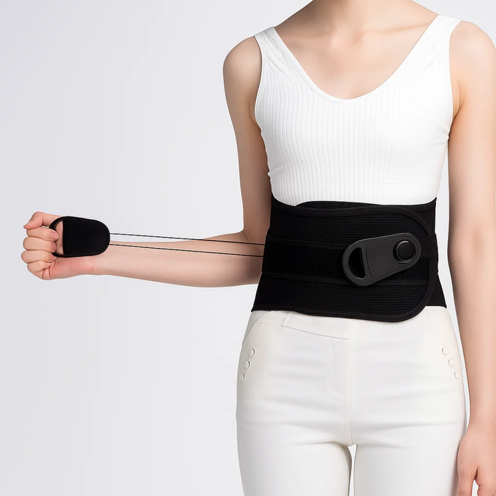 Lower Back Pain Relief – Breathable Mesh & Adjustable Fit – Improves Posture for Office & Everyday Comfort Bowlift