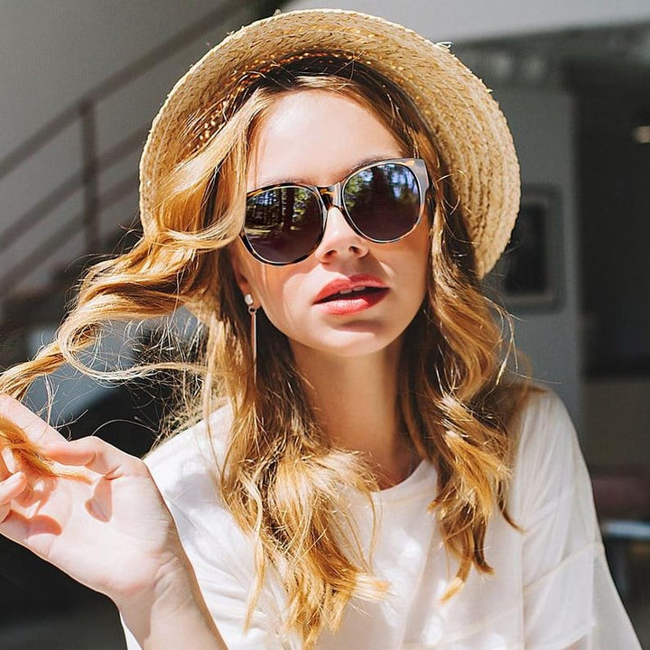 Oversized Cat-Eye Sunglasses UV400 Polarized | Bowlift