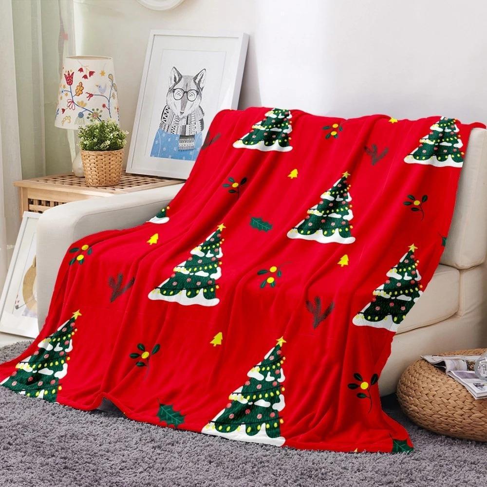 BowLift | Christmas Printing Flannel Blanket