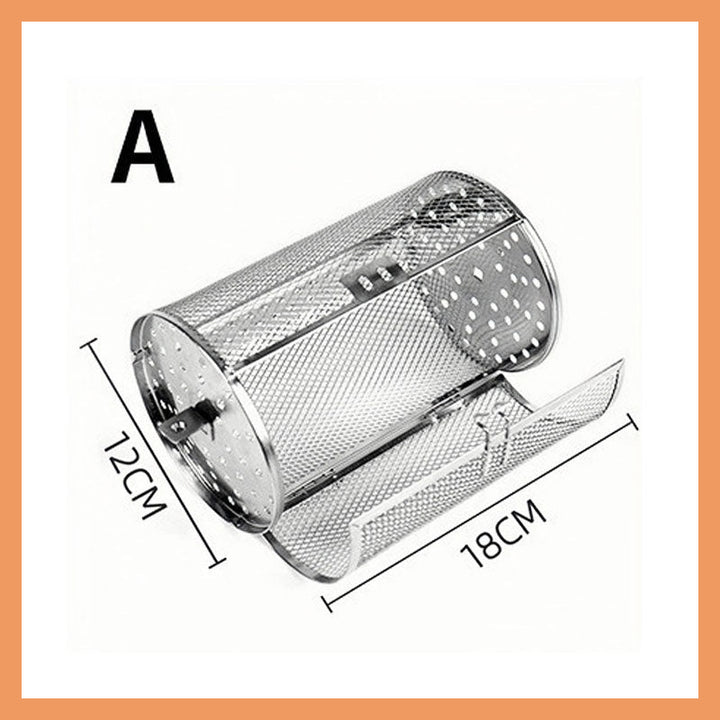 BowLift | Rotating Baking Cage | 360° Air Fryer Basket | Stainless Steel | Multi-Food Compatible
