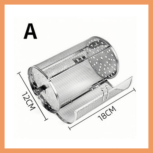 BowLift | Rotating Baking Cage | 360° Air Fryer Basket | Stainless Steel | Multi-Food Compatible