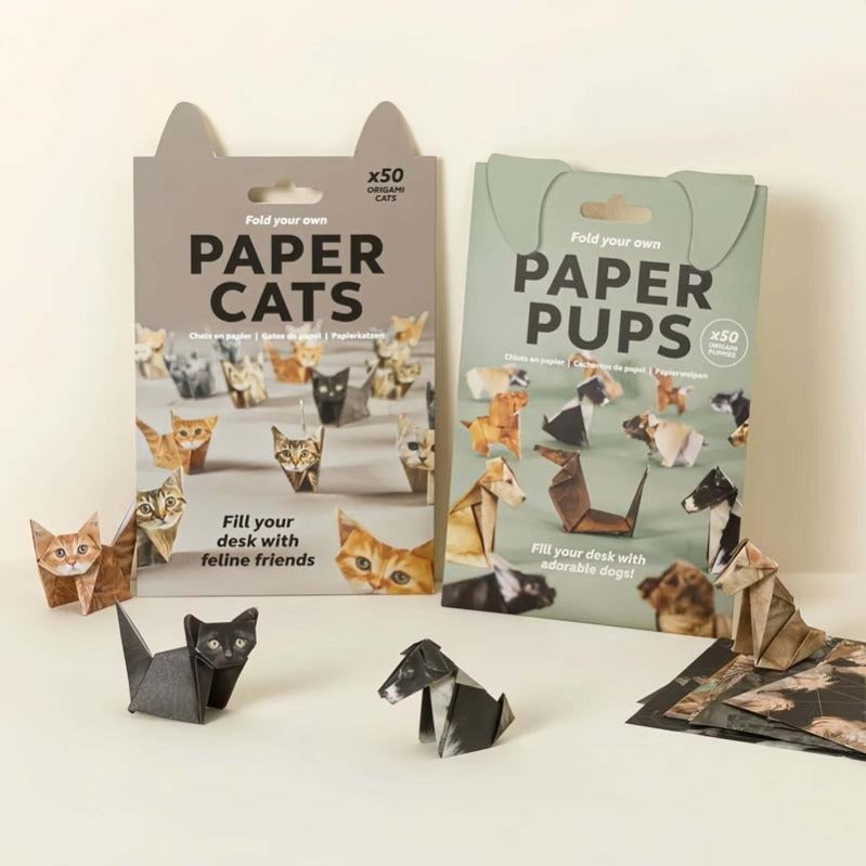 BowLift | 50-Sheet Cat Origami Kit
