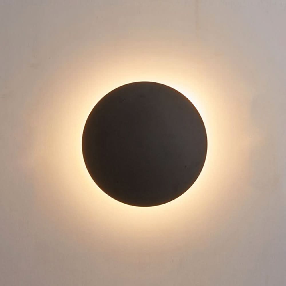 BowLift | GlowNight Metal Round LED Wall Light