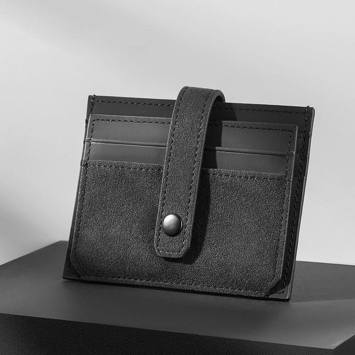 BowLift | Genuine Leather Anti-Magnetic Card Holder