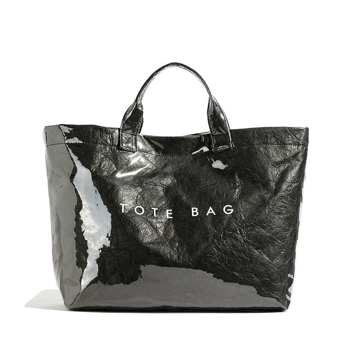 Women Letter Print Tote Bag | Bowlift