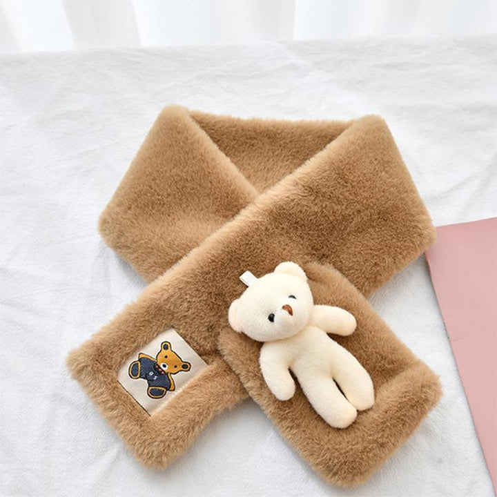 BowLift | Cute Bear Plush Bib For Adult And Child