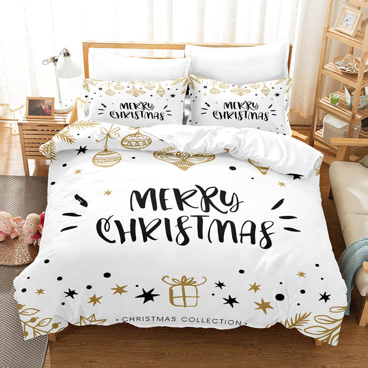 BowLift | Christmas Digital Printed Duvet Bedding Set