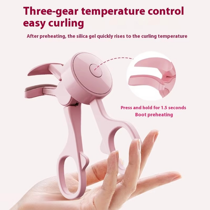 BowLift | Portable Electric Eyelash Curler – Long-Lasting Curl and All-Day Styling