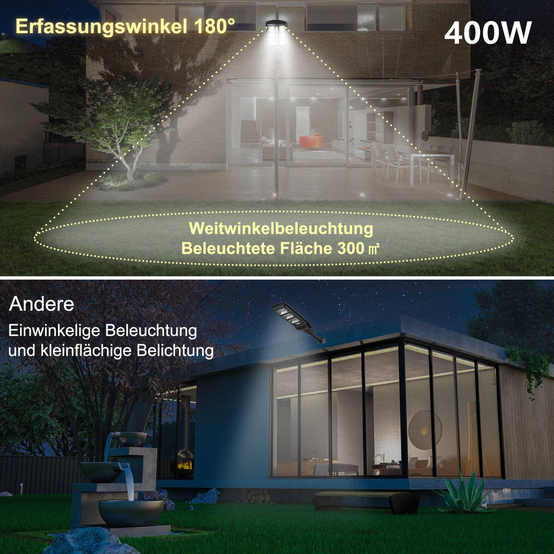 Solar lamp streetlight with motion sensor 300W/400W | Bowlift