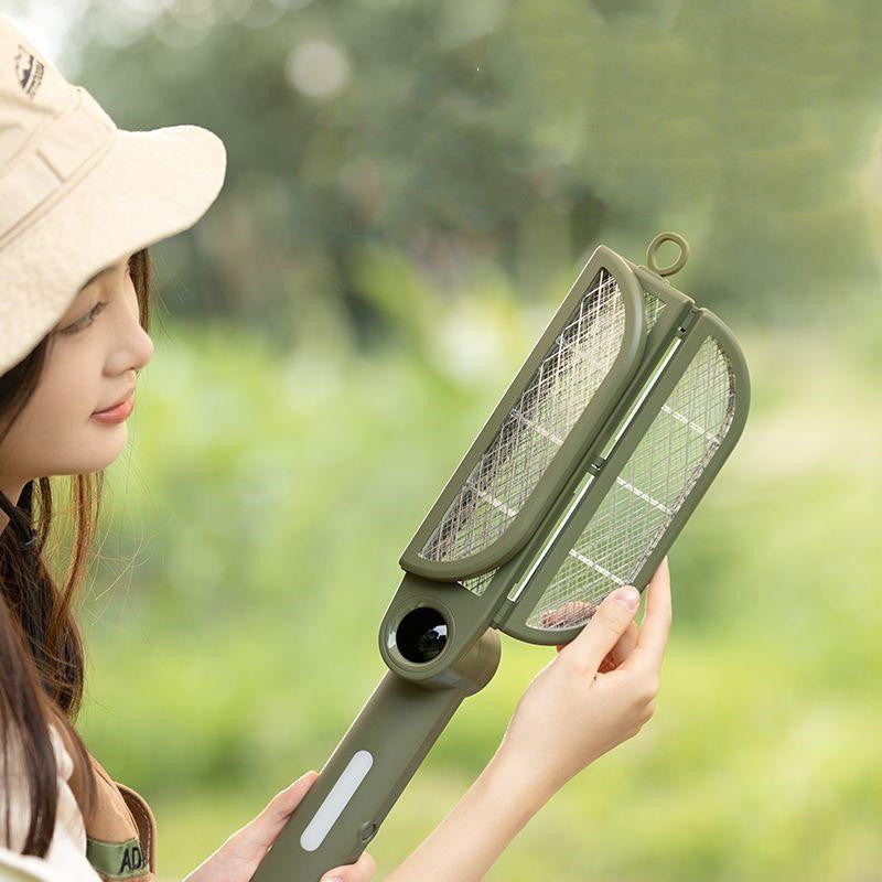 BowLift | 2024 New Dual-Use Foldable Electric Mosquito Swatter