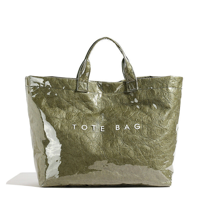 Women Letter Print Tote Bag | Bowlift