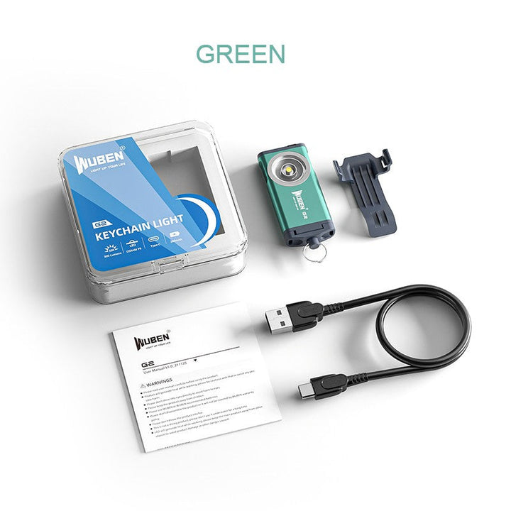 BowLift | Portable Rechargeable Mini Bright Flash Light, for Hiking, Camping, Repairing, Reading