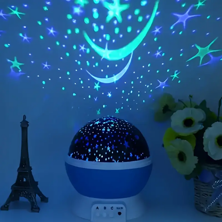 BowLift | Star Projector Nightstand Lamp - Luna
