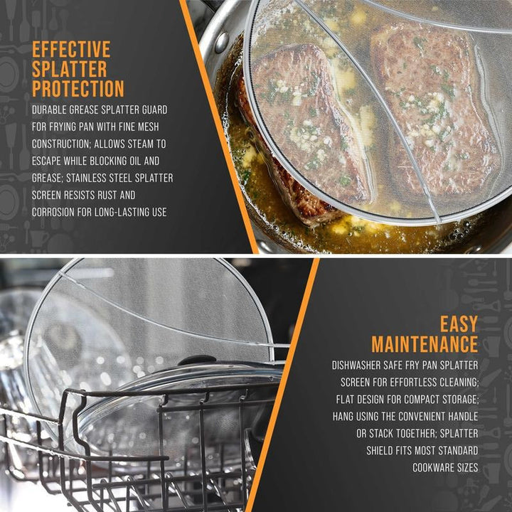BowLift | Stainless Steel Pan Screen