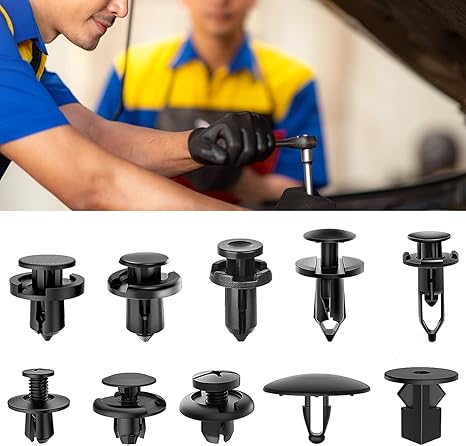 BowLift | Car Retainer Clip Set | 725 PCS + Removal Tool | Universal Nylon Fasteners Kit
