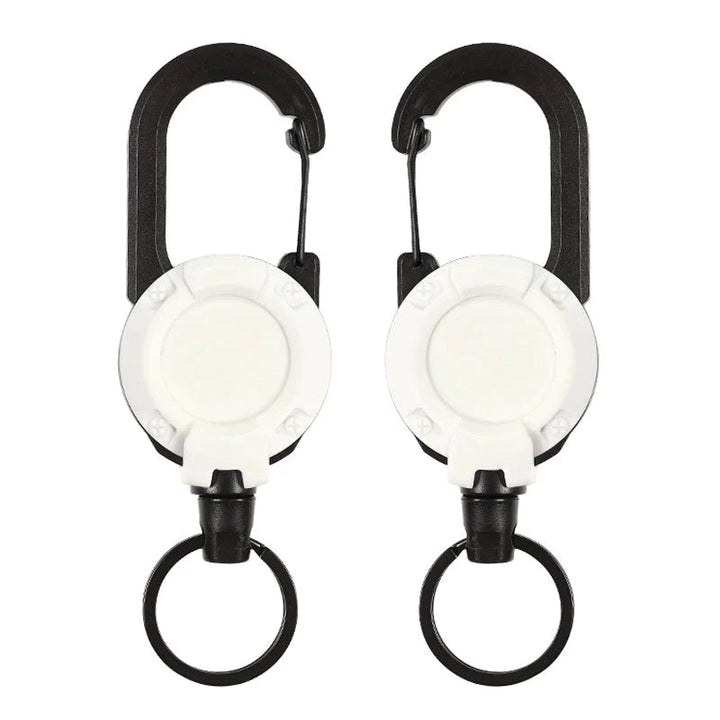 BowLift | Outdoor automatic retractable wire Luya tactical keyring with theft protection