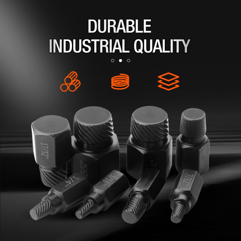 BowLift | 5pcs Screw and Bolt Extractor Set