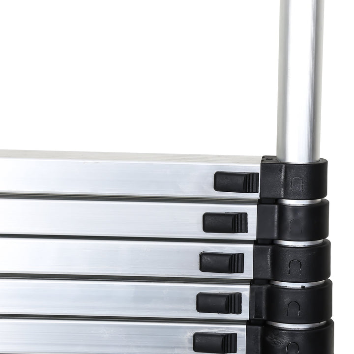 Telescopic ladder with 2 detachable hooks | Bowlift