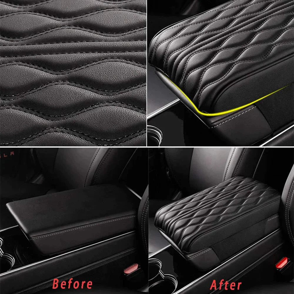 BowLift | Armrest cushion in leather (Universal style)