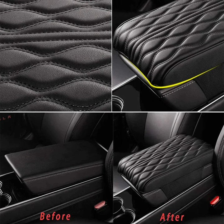 BowLift | Armrest cushion in leather (Universal style)