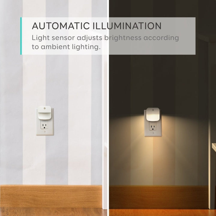 BowLift | Energy-saving socket night lights with auto sensor (6-pack)