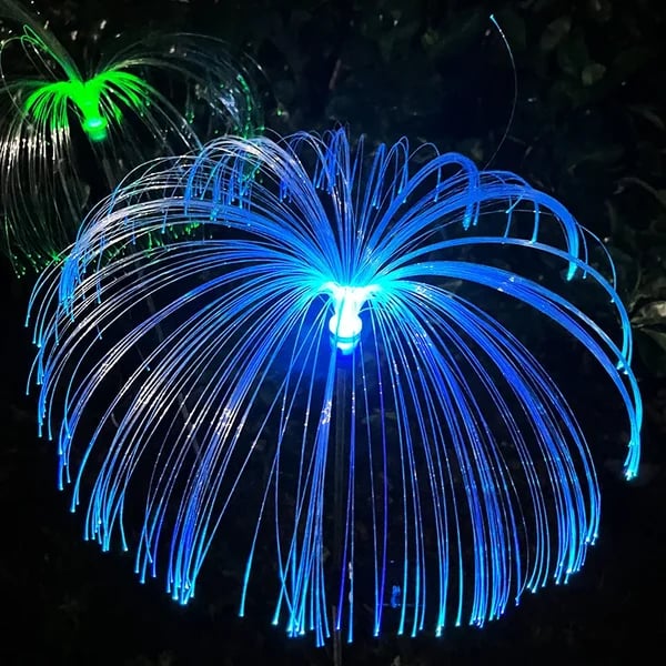 BowLift | Solar Garden Lights | Jellyfish Design with Color-Changing & Warm White Modes | 75cm