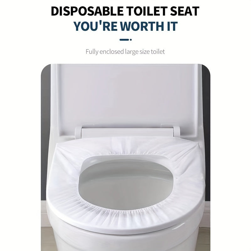 Disposable toilet seat cover with elastic 50/100 pcs | Bowlift