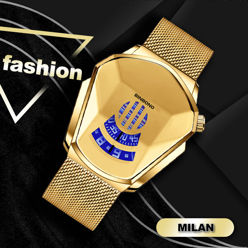 BowLift | Men's Diamond Style Quartz Watch