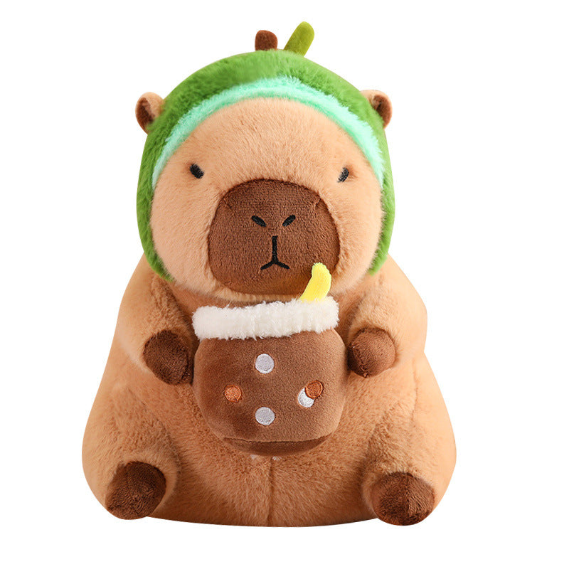 BowLift | CuddleCapy Cuddle Doll Plush | Capybara & Rabbit Design | Soft Cuddle Toy in Various Styles & Sizes