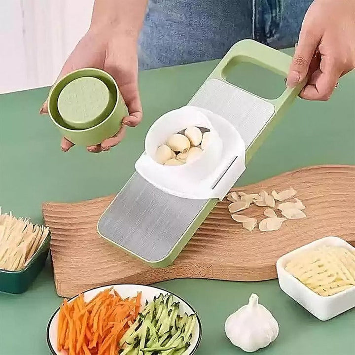 Woyuosn 6-in-1 SafePrep Mandoline Slicer Bowlift