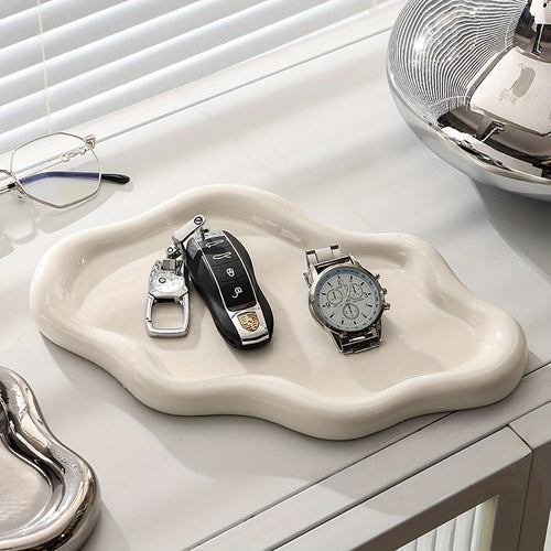 CloudDish - Elegant Cloud-Shaped Jewelry Organizer Bowlift