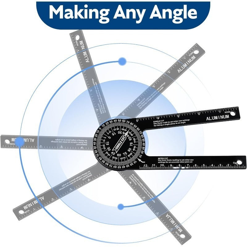 Aerospace Aluminum Angle Finder Bowlift