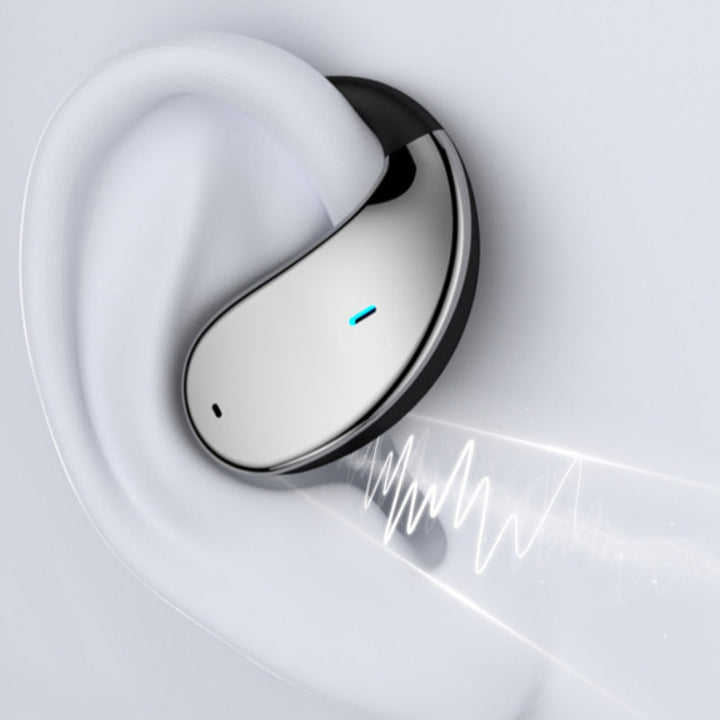 BowLift | Wireless earbuds with open ear and LED display
